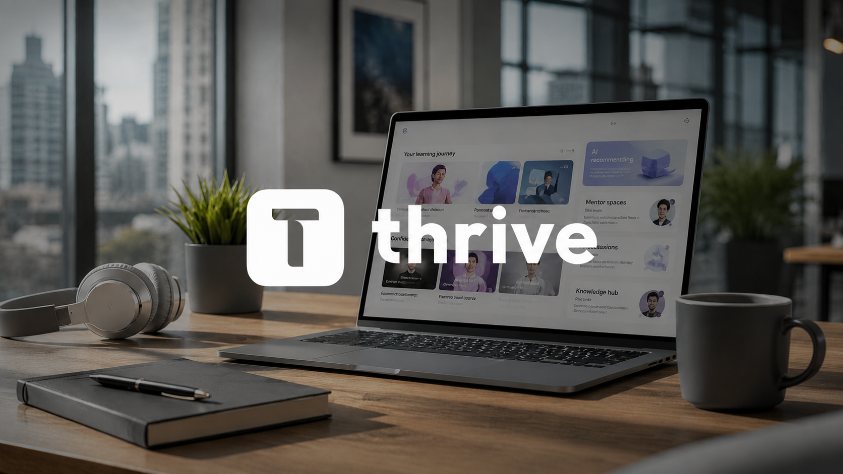 Thrive Learning platform website